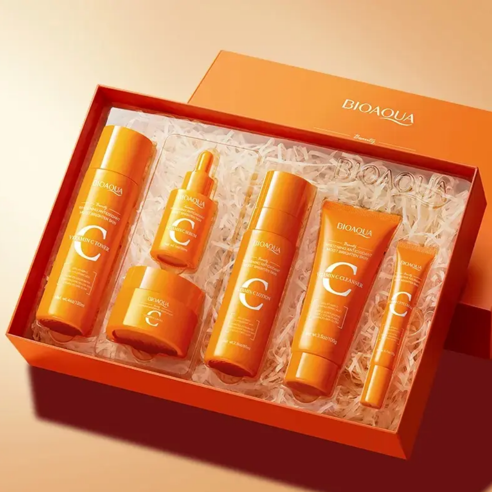Kit de Skin Care de Vitamina C x 6 Piezas Bioaqua – foto 2