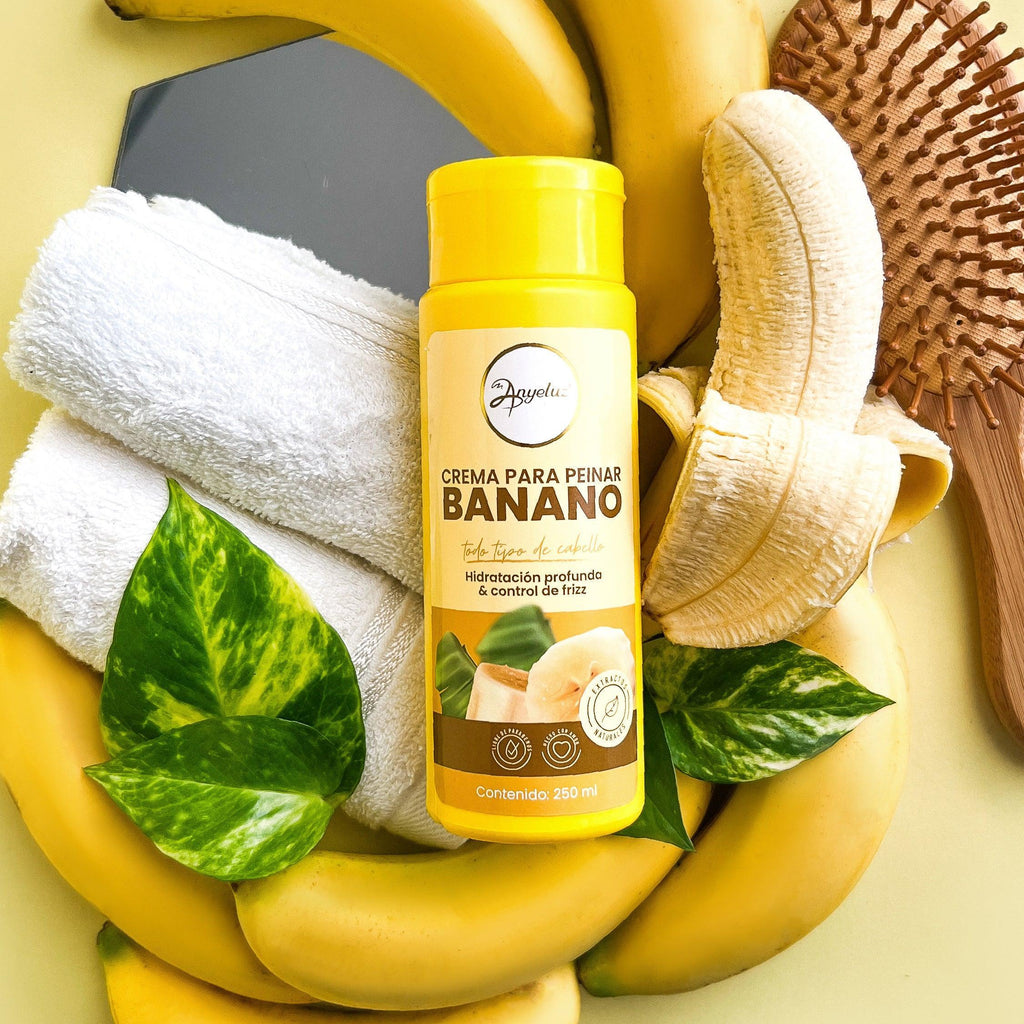 Crema de Peinar Banano Anyeluz 250ml – foto 3