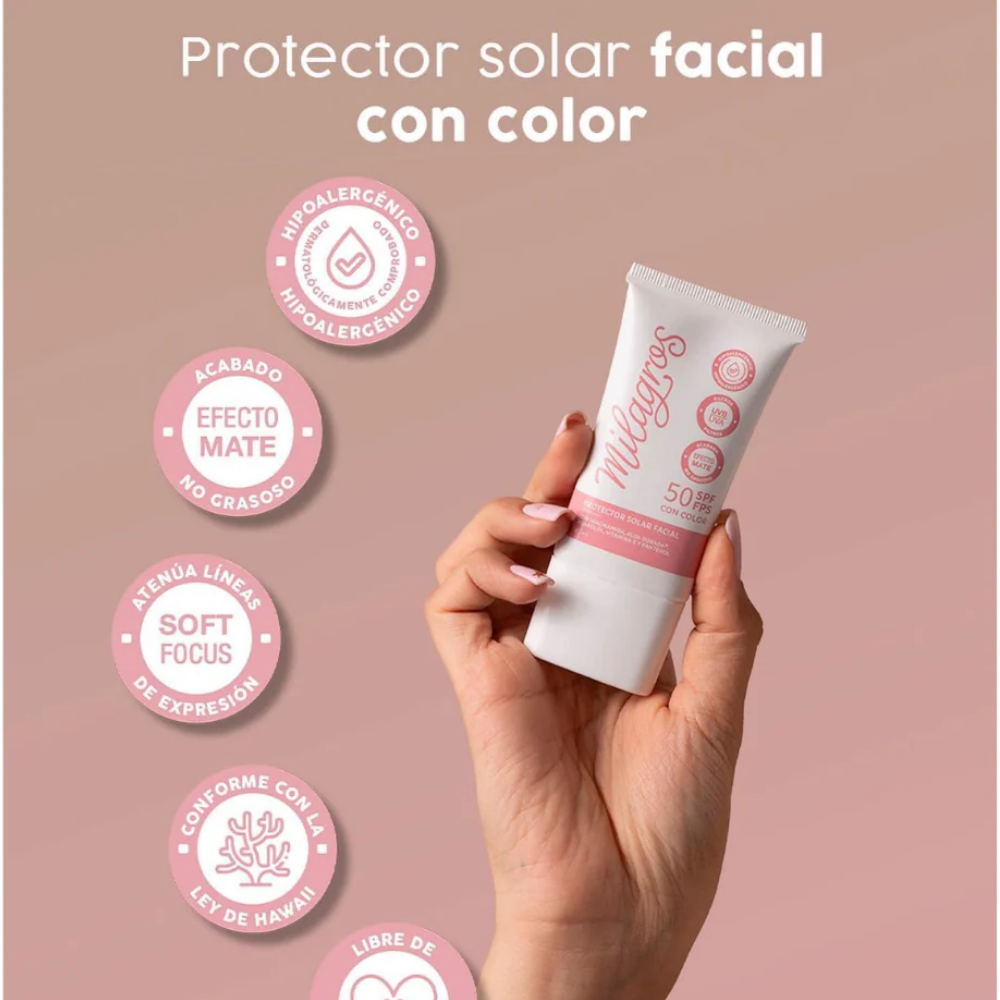 Bloqueador Milagros Con Color X 40ml – foto 2