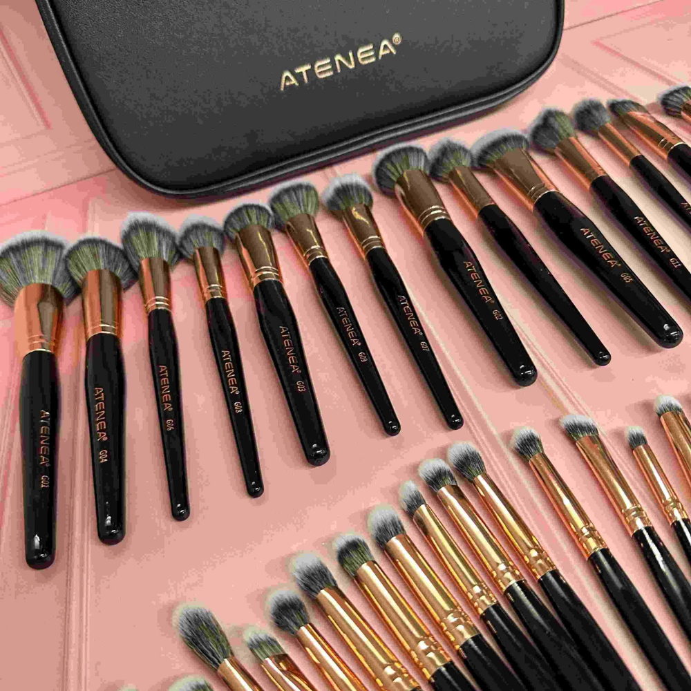 Kit de Brochas de Maquillaje Flawless x 46 Pcs Atenea – foto 2