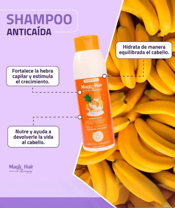 Shampoo Banana Magic Hair 500ml – foto 2