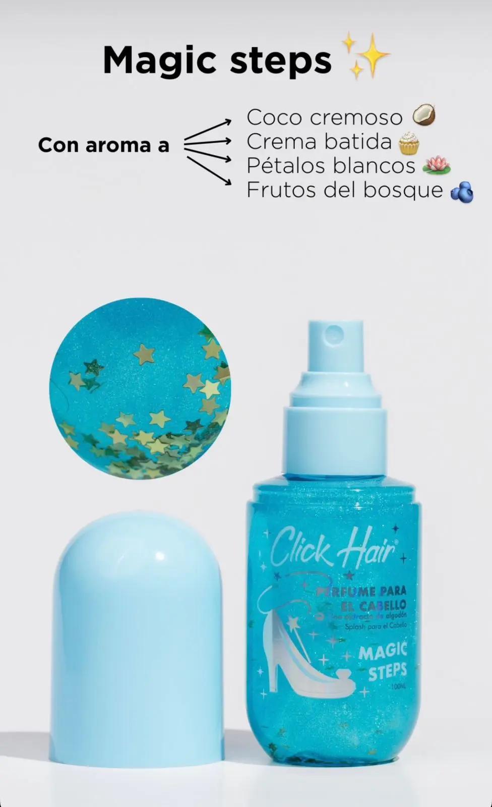 Perfume De Princesa Magic Step Click Hair – foto 3