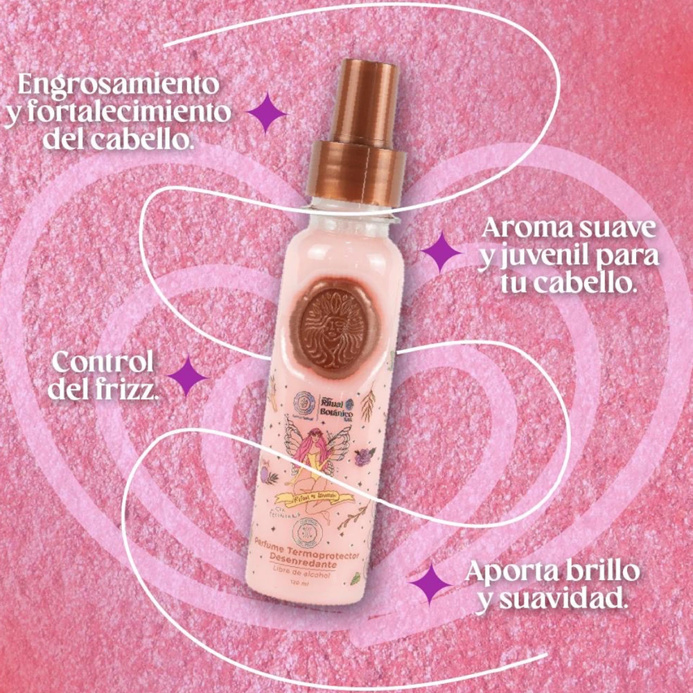 Perfume Capilar Termoprotector Desenredante Ritual Botánico – foto 2