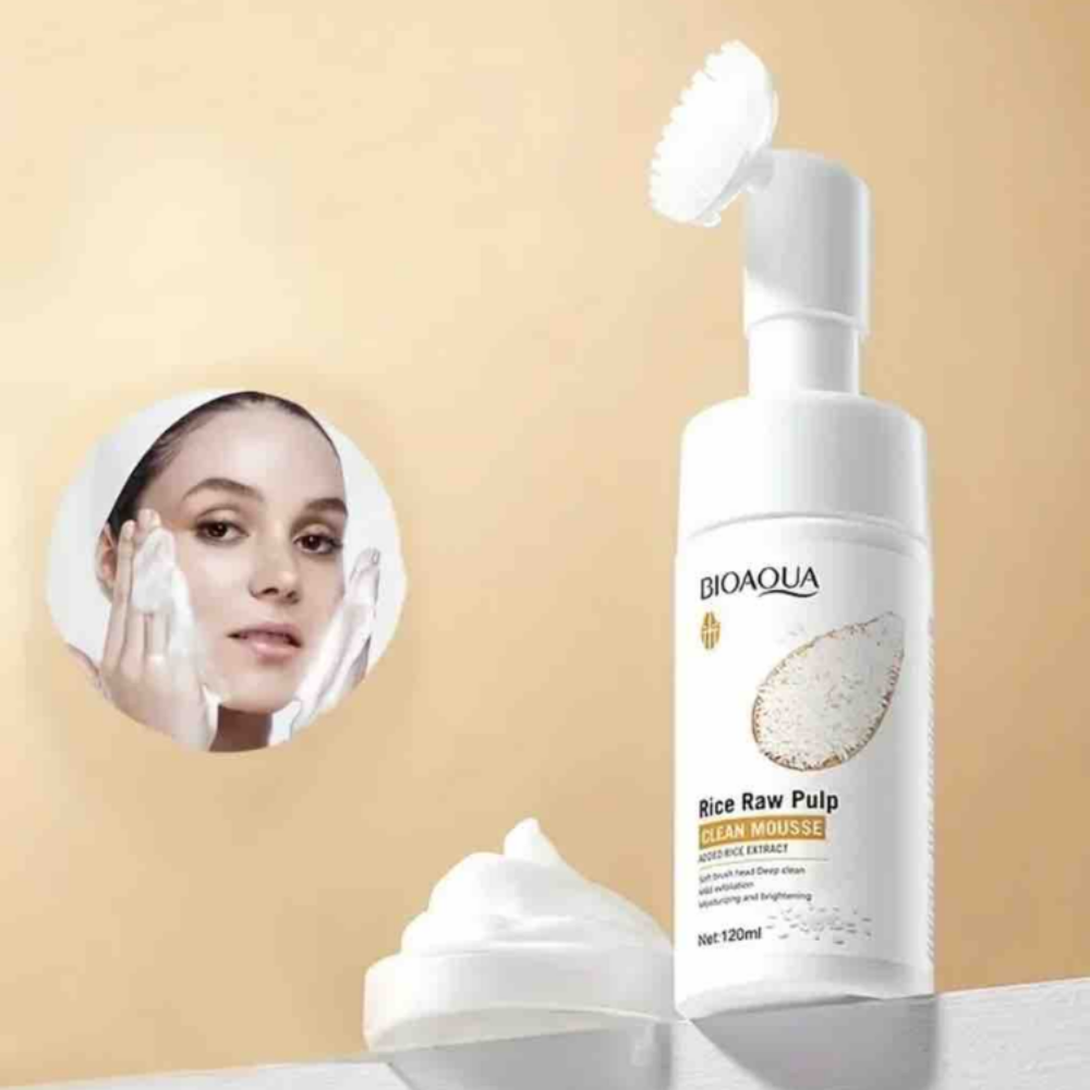 Espuma Facial de Arroz Bioaqua – foto 2