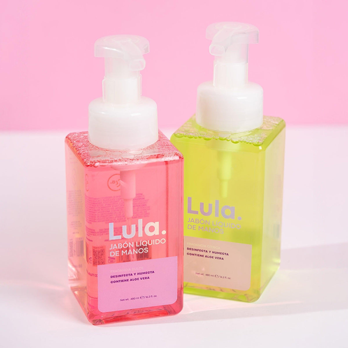 Jabón Líquido de Manos Cítrico x 480 ml Lula – foto 4