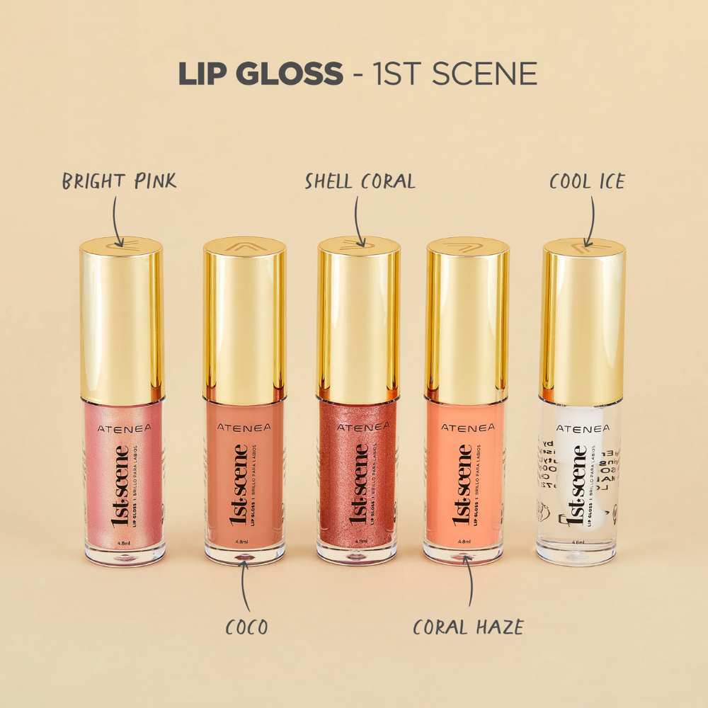 Brillo Labial 1st Scene Shell Coral Atenea – foto 2