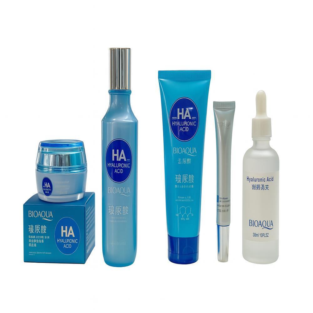 Kit Facial Ácido Hialurónico Azul Bioaqua – foto 2