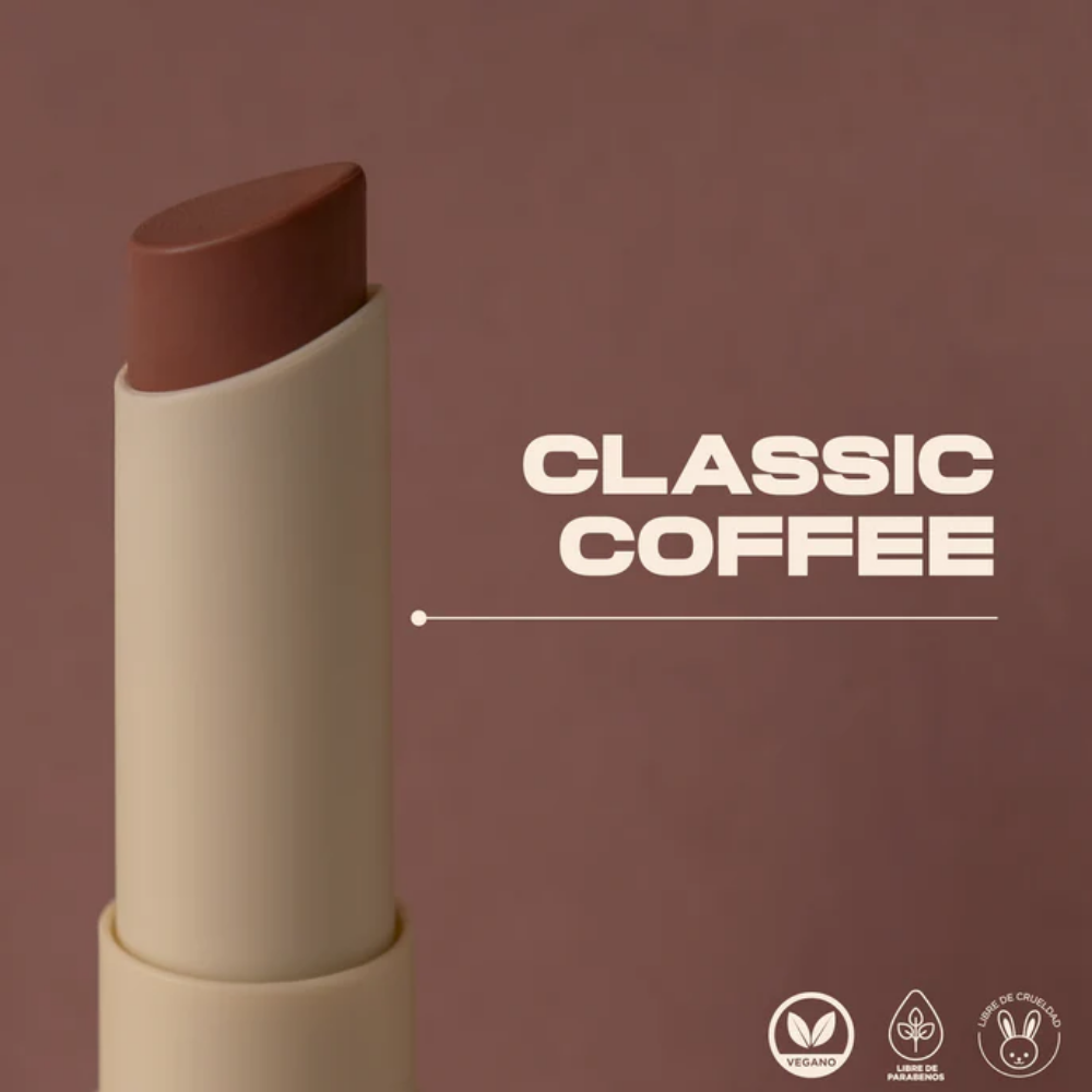 Labial Terciopelo Suave Mate Classic Coffee – foto 2