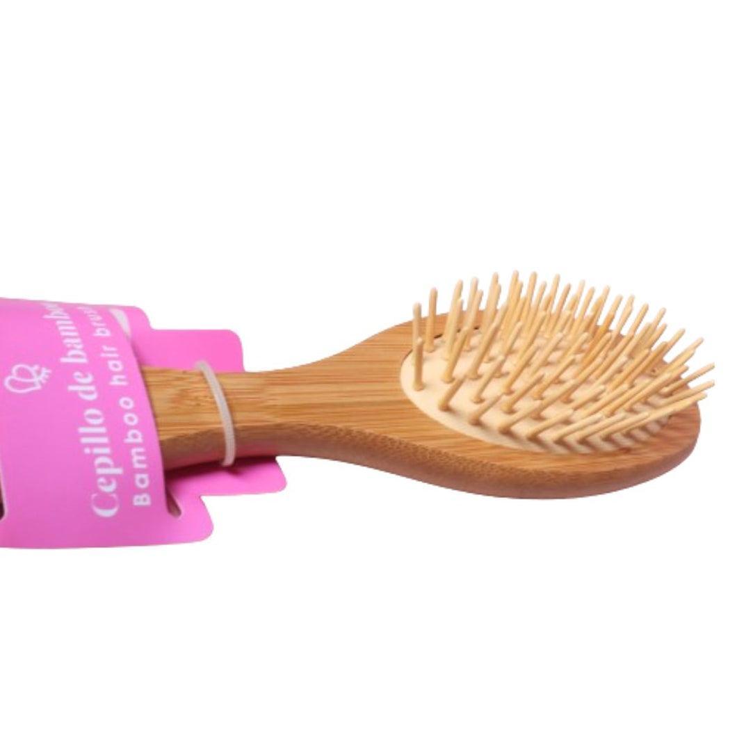 Cepillo Desenredante Madera Ovalado Lula – foto 2