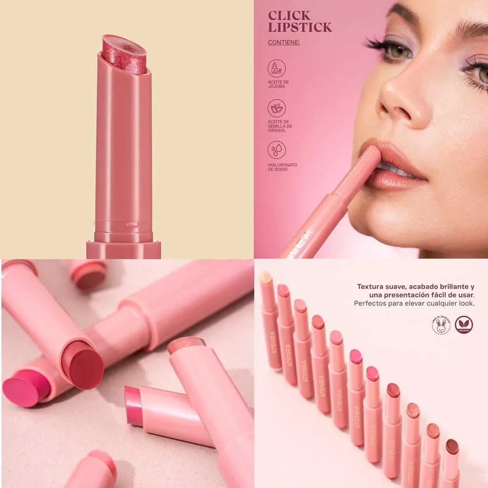 Lip Click Lipstick Pizzazz Atenea – foto 3