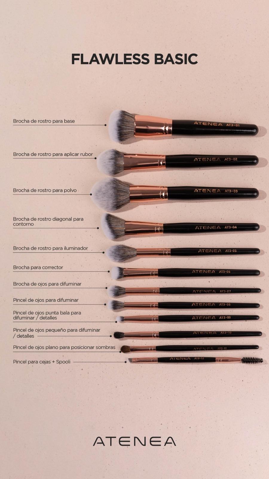Kit de Brochas Atenea – foto 2
