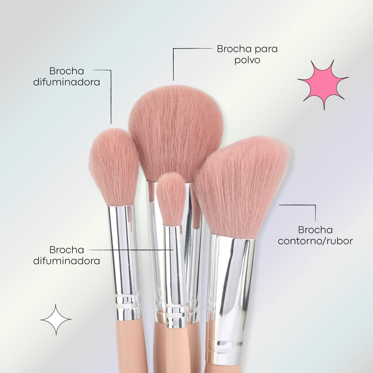 Kit de Brochas x 8 Lula – foto 2