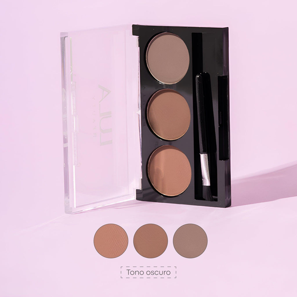 Kit de Cejas 3 en 1 Oscuro