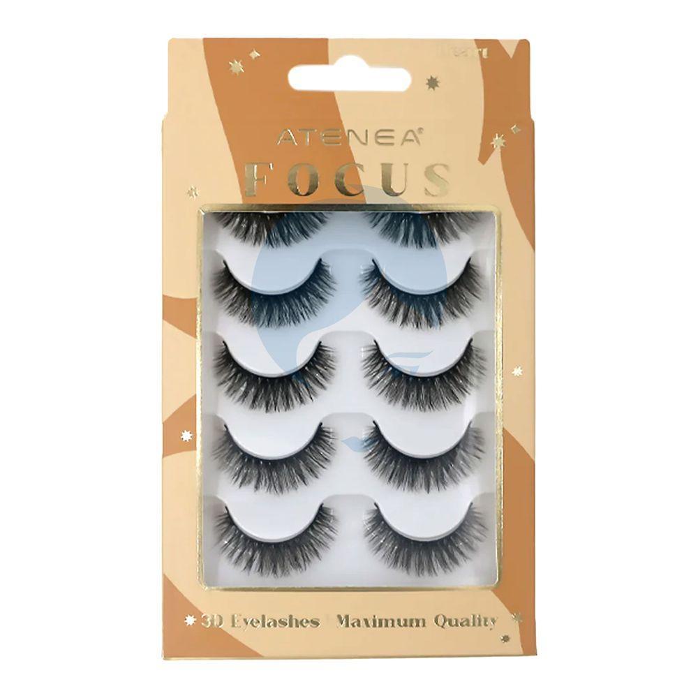 Pestañas Focus Heart 3D x5 Pares Atenea – foto 3