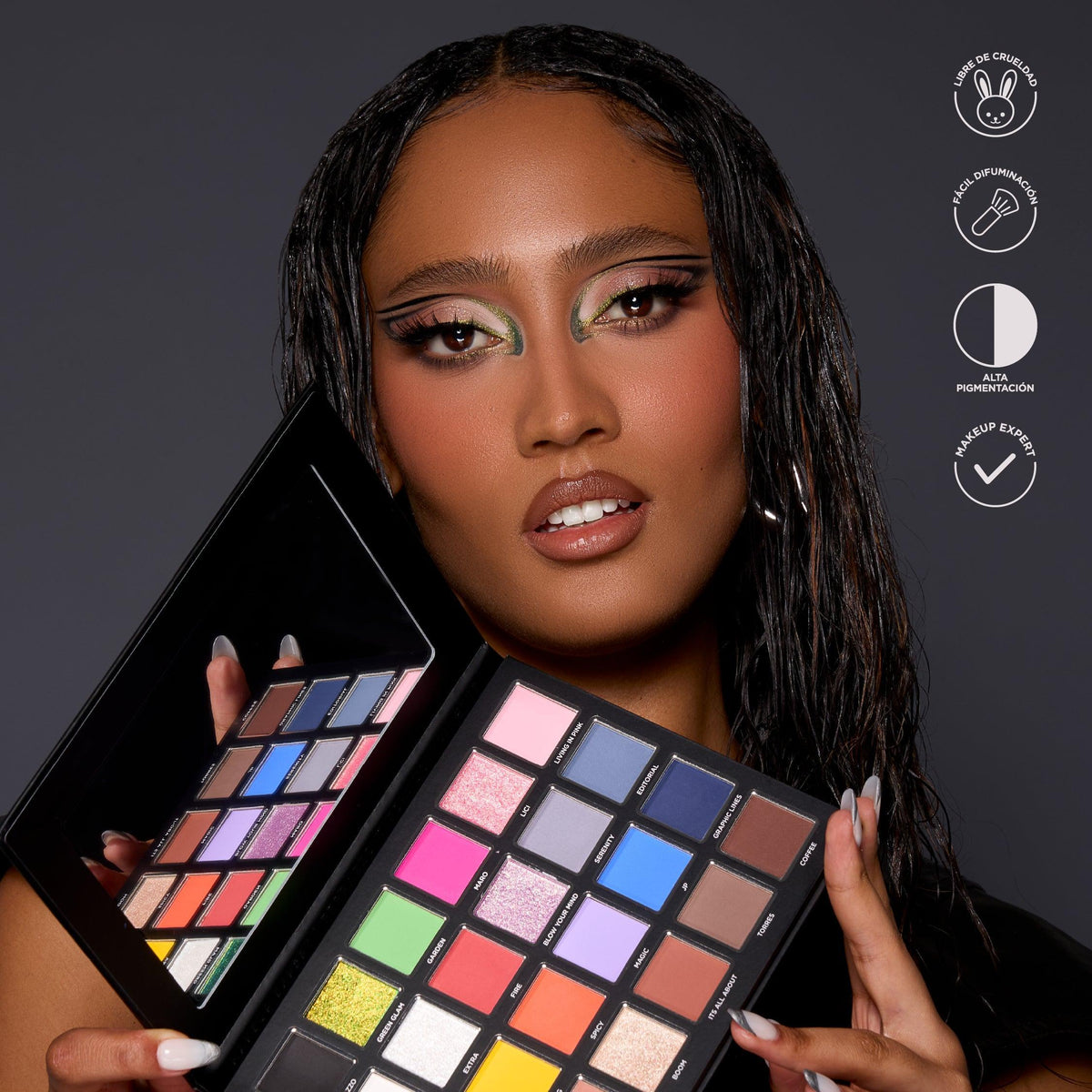 Paleta de Sombras de Ojos Ferrazo Atenea – foto 4