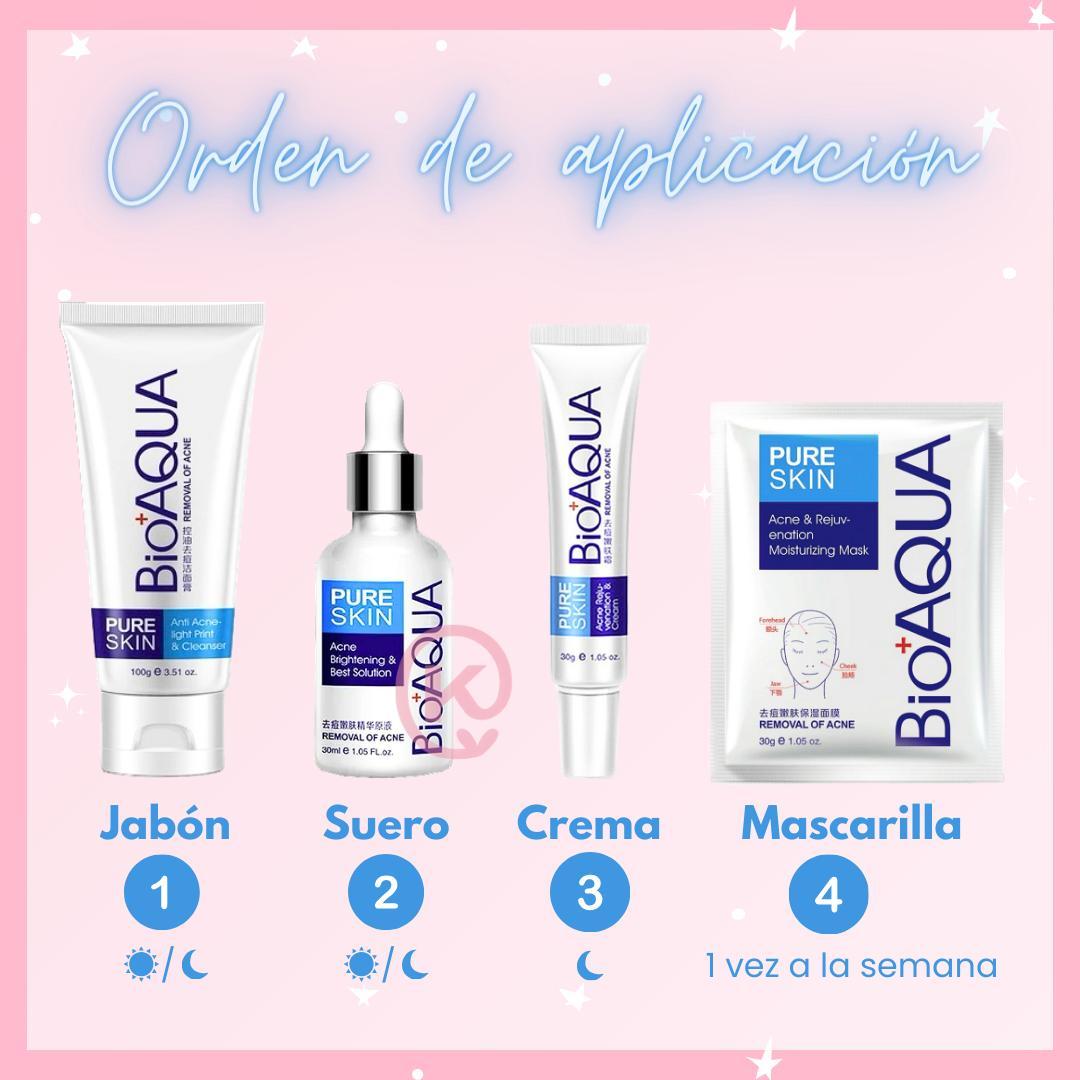 Crema Antiacne Pure Skin Bioaqua – foto 3