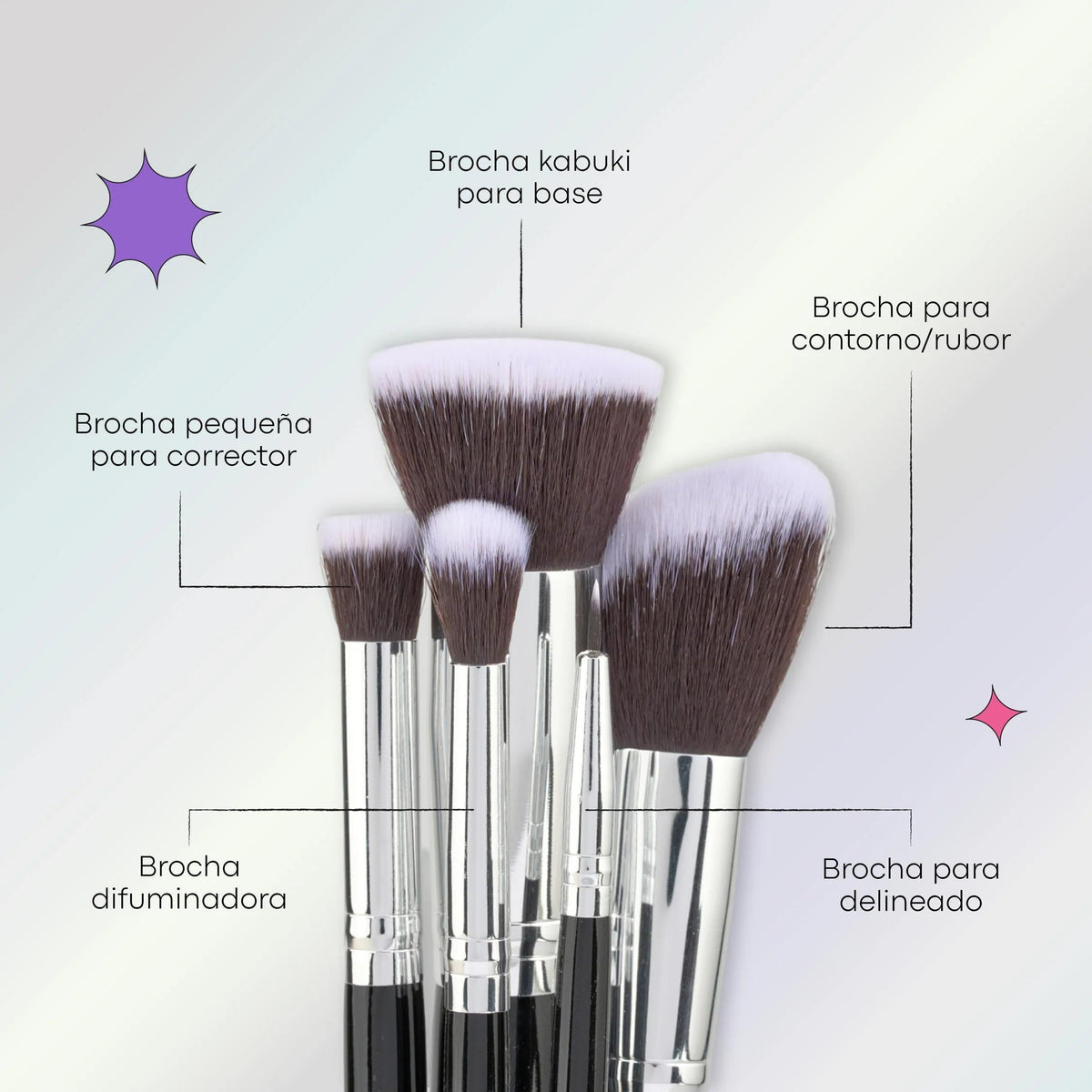 Kit de Brochas x10 Lula – foto 2