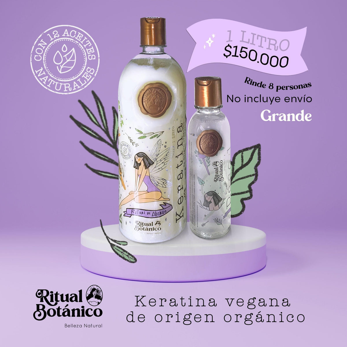 Keratina Litro Ritual Botánico – foto 3