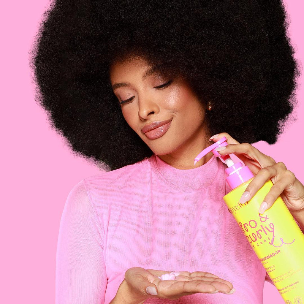 Acondicionador Afro y Curly Hidratante x 300 ml Anyeluz – foto 2