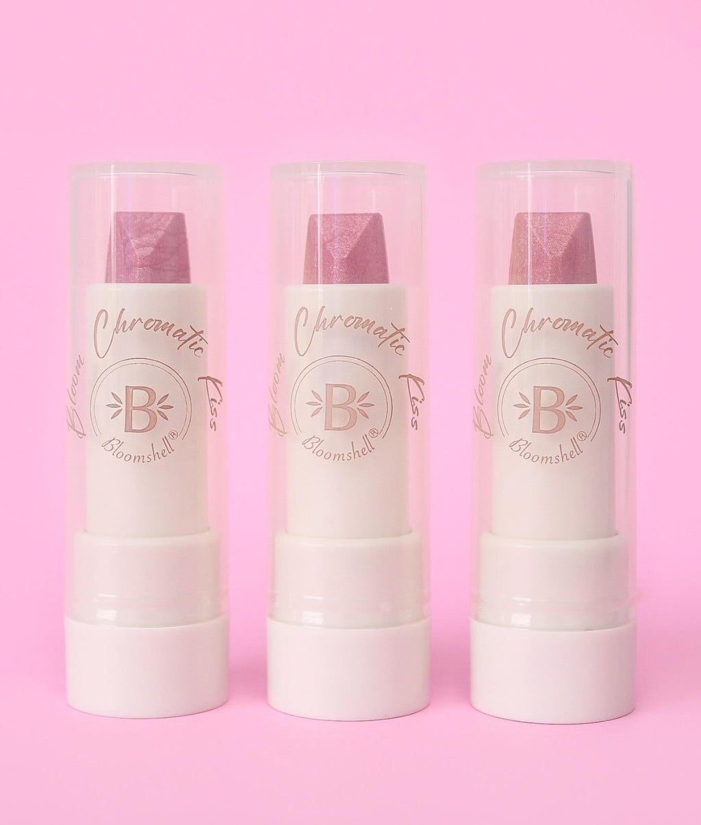 Bloom Chromatic Kiss Labial Barra Doble Bloomshell – foto 4