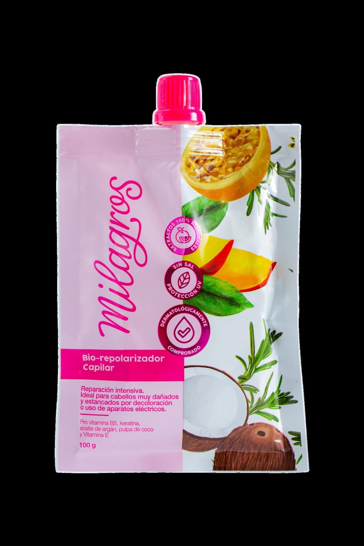 Sobres Tratamiento Biorepolarizador x 100ml Milagros – foto 3