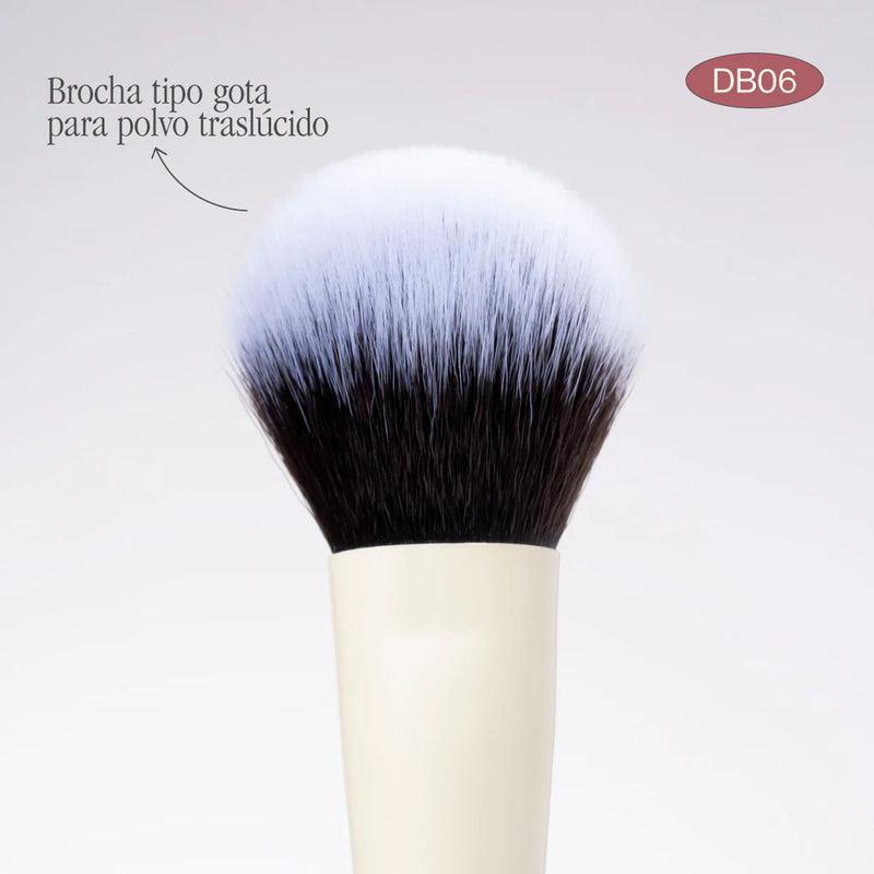 Duo Glam Brocha para Iluminador/Polvo Suelto Atenea – foto 3