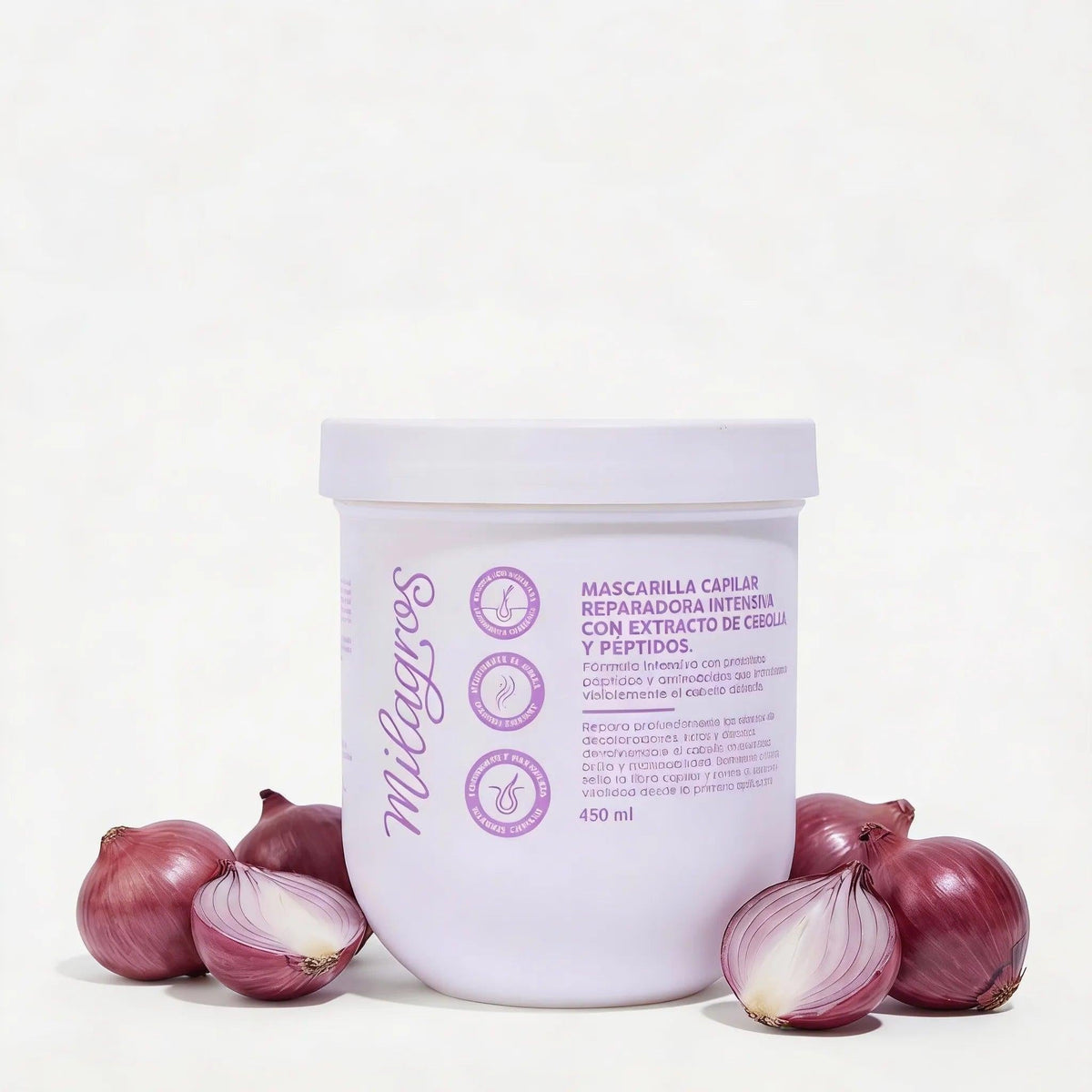 Mascarilla de Cebolla 450gr Milagros – foto 3