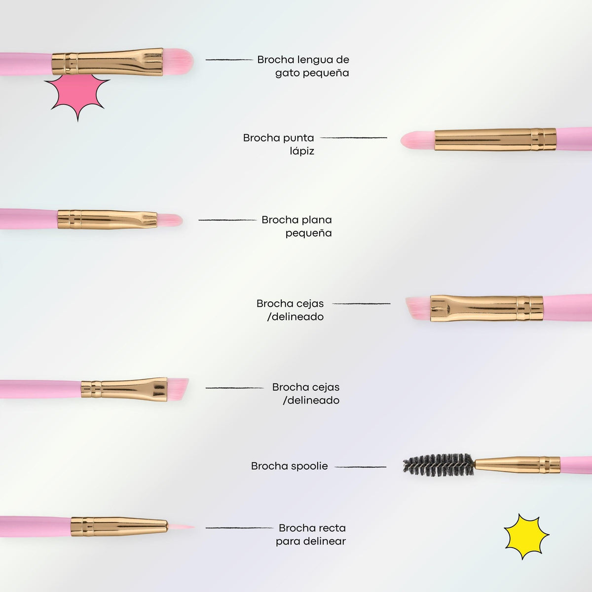 Kit de Brochas Candy Lula x 30 Pcs – foto 3