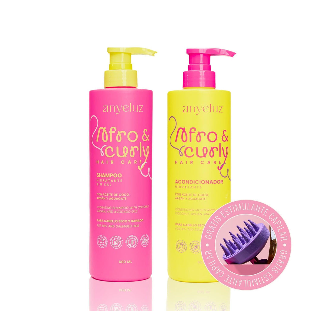 Acondicionador Afro y Curly Hidratante x 300 ml Anyeluz – foto 6