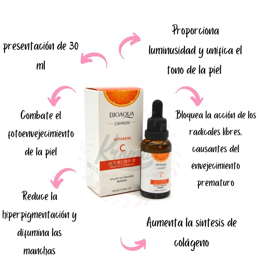 Serum Vitamina C Essence Bioaqua 30 ml – foto 4