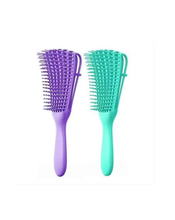 Cepillo Desenredante Antifrizz Azul Lula – foto 2