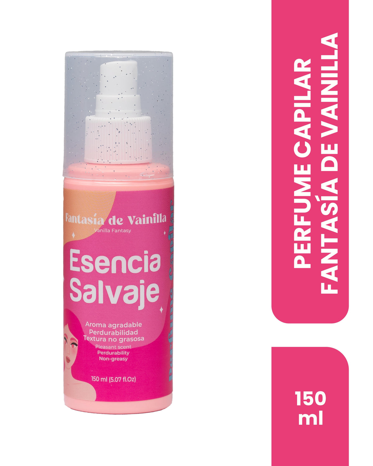 Perfume Capilar Fantasía de Vainilla Esencia Salvaje – foto 2