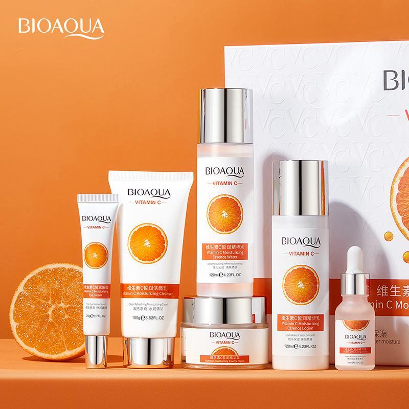 Kit de Skin Care Blanqueador y Reparador Vitamina C Bioaqua – foto 2