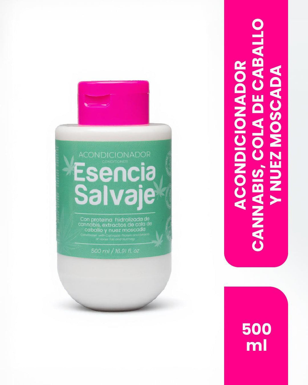 Acondicionador Cannabis Cola Caballo Esencia Salvaje – foto 2