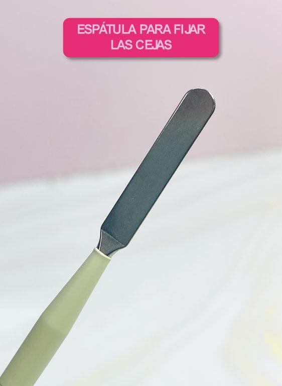 Duo Glam Spooli Para Peinar Cejas / Espátula Para Fijar Atenea – foto 4