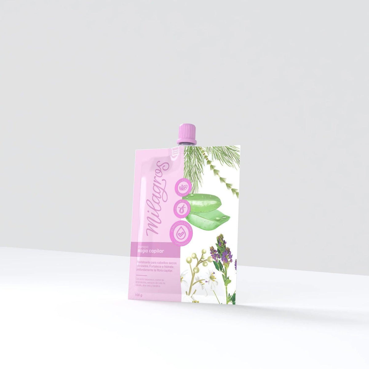 Sobres Shampoo Magia Capilar x 100ml Milagros – foto 2