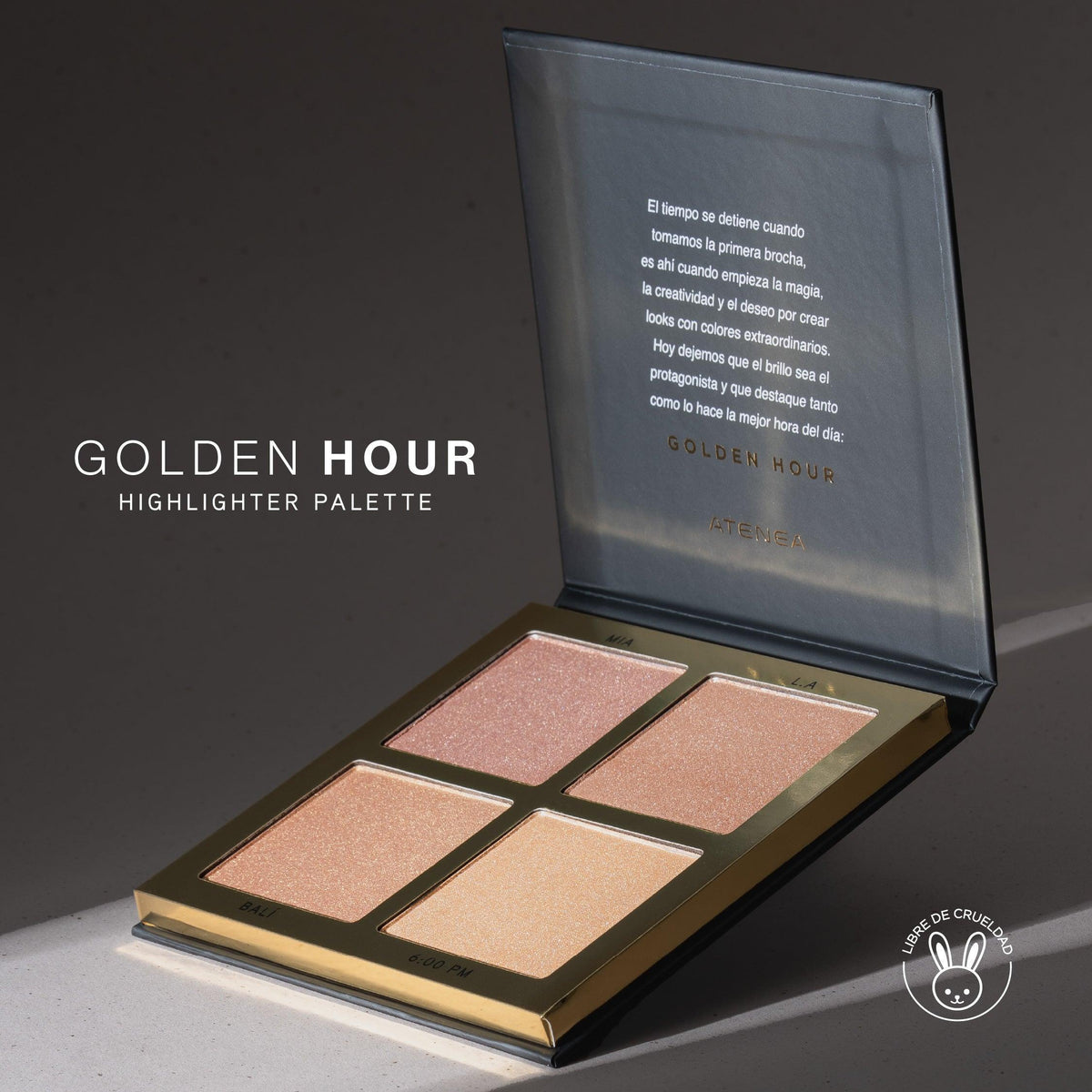 Iluminadores En Paleta x 4 Golden Hour Atenea – foto 4