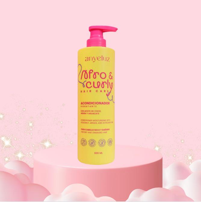 Acondicionador Afro y Curly Hidratante x 300 ml Anyeluz – foto 4