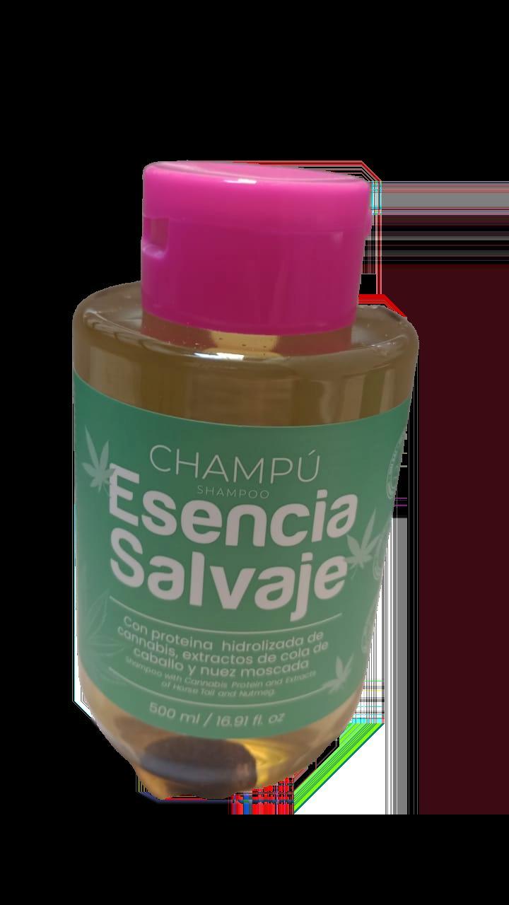 Shampo Cannabis Cola Caballo Esencia Salvaje – foto 2