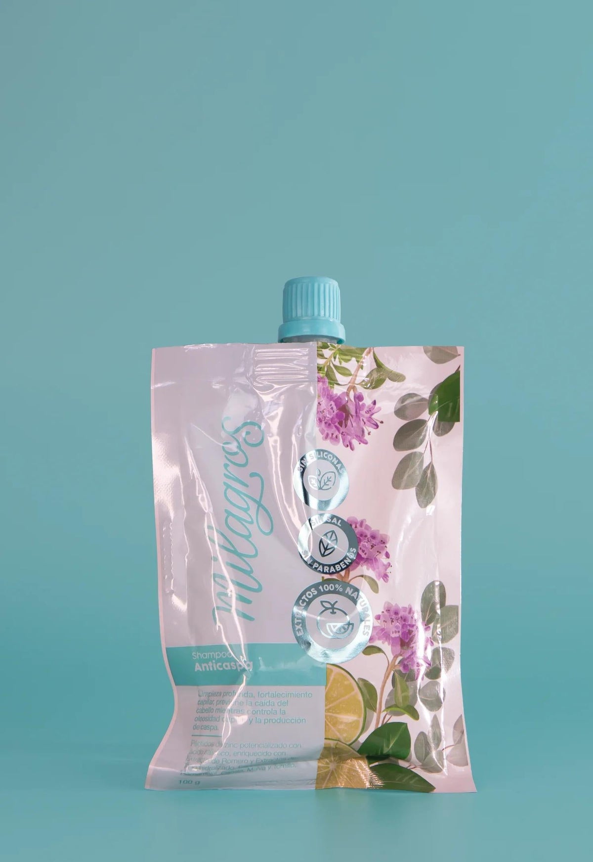 Sobres Shampoo Anticaspa Milagros 100ml – foto 3