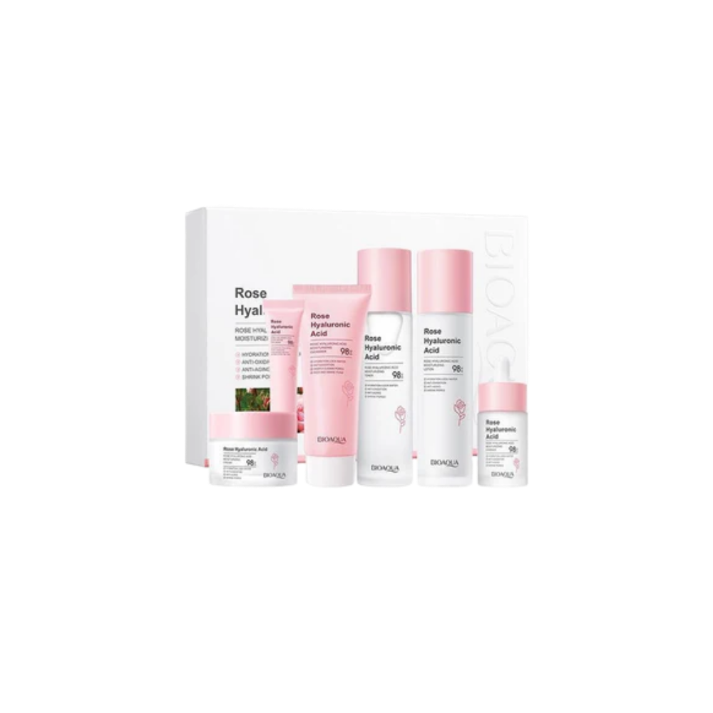 Kit Skin Care de Rosas y Ácido Hialurónico Bioaqua