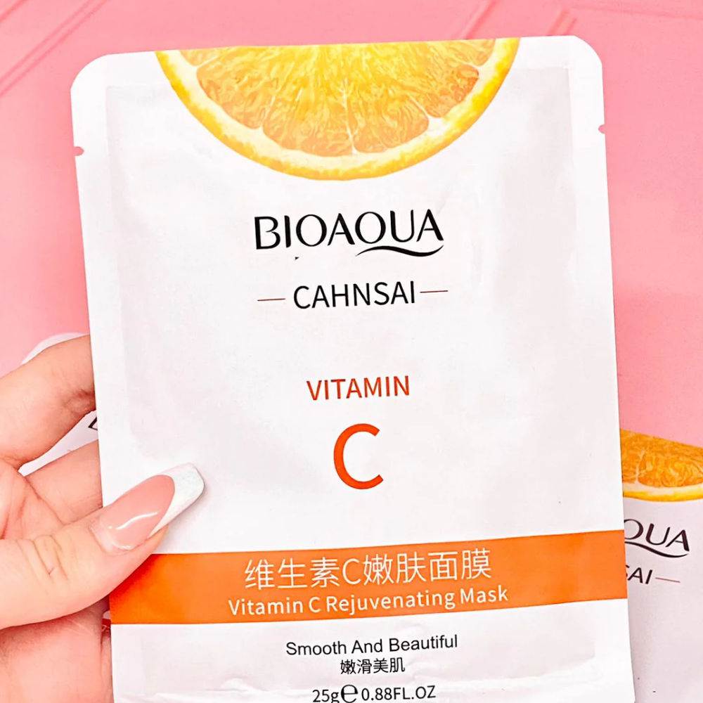 Mascarilla En Velo Vitamina C Bioaqua – foto 2