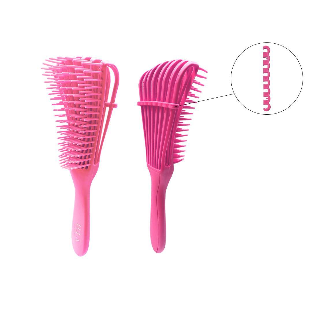 Cepillo Desenredante Antifrizz Fucsia Lula – foto 6