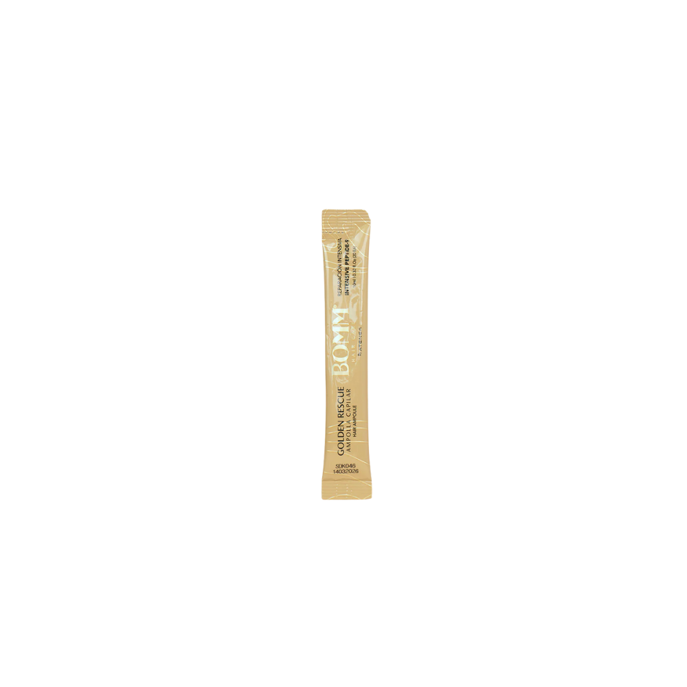 Bomm Ampolla Capilar Golden Rescue 10ml Atenea
