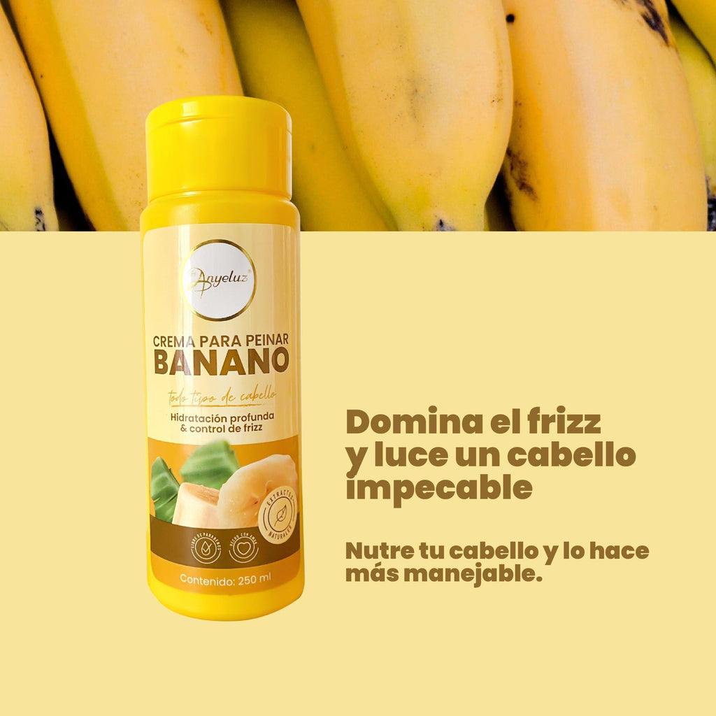 Crema de Peinar Banano Anyeluz 250ml – foto 5