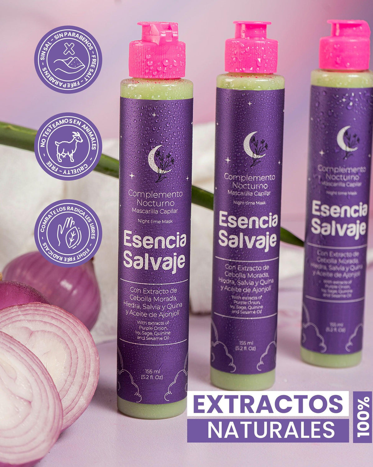 Complemento Nocturno x 155ml Esencia Salvaje – foto 2