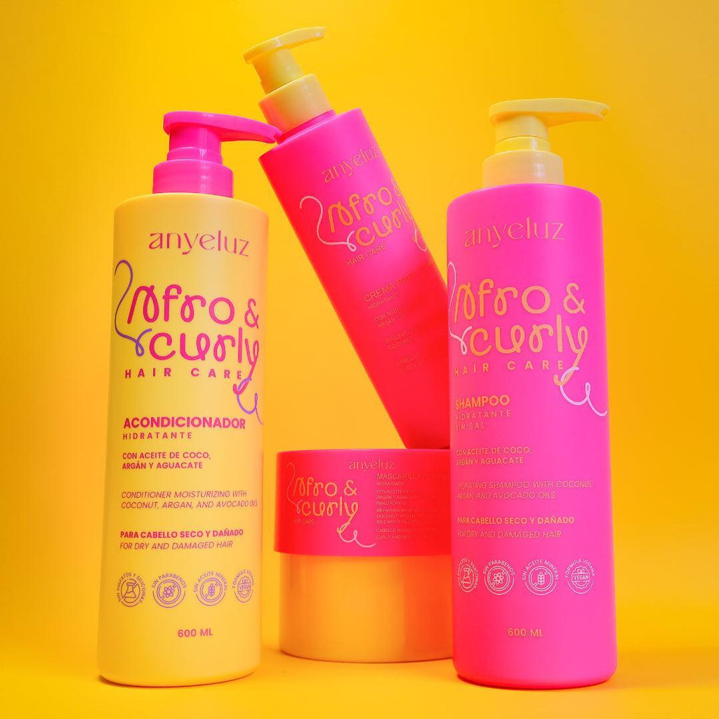 Acondicionador Afro y Curly Hidratante x 300 ml Anyeluz – foto 5