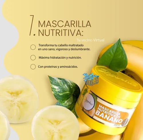 Mascarilla Nutritiva Banano x 300ml Anyeluz – foto 5