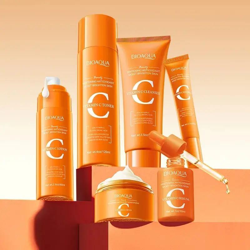 Kit de Skin Care Blanqueador y Reparador Vitamina C Bioaqua – foto 4