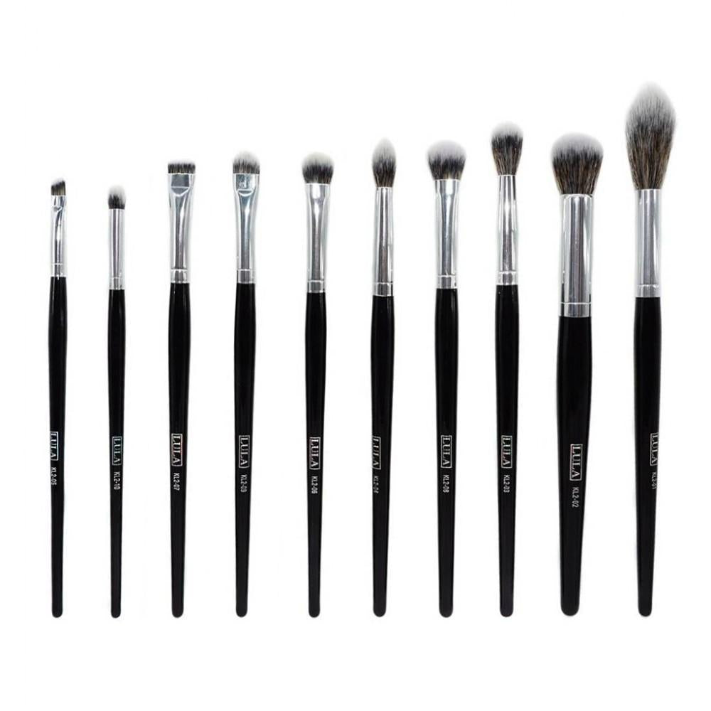 Kit Eye Brushes x10 Pcs Lula